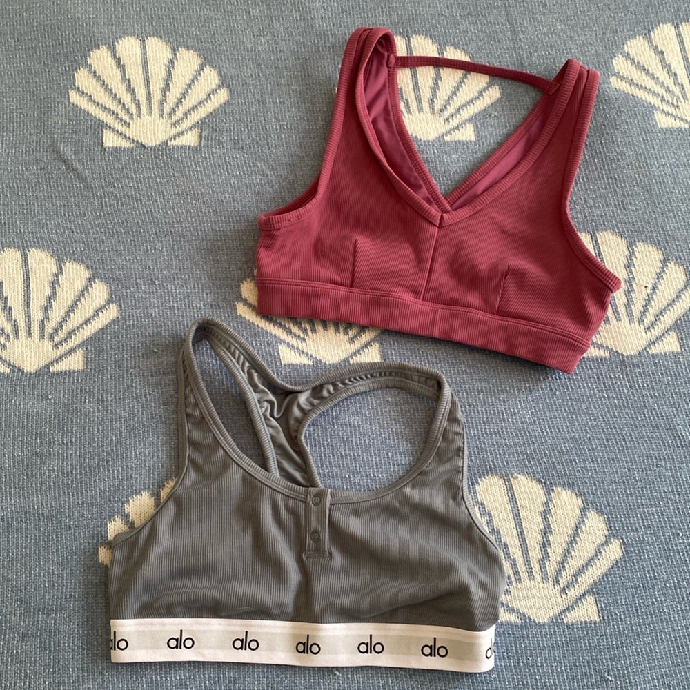 Alo Sports Bra bundle like new
